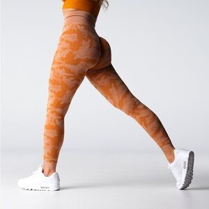 NVGTN Terracotta Camo Seamless Leggings